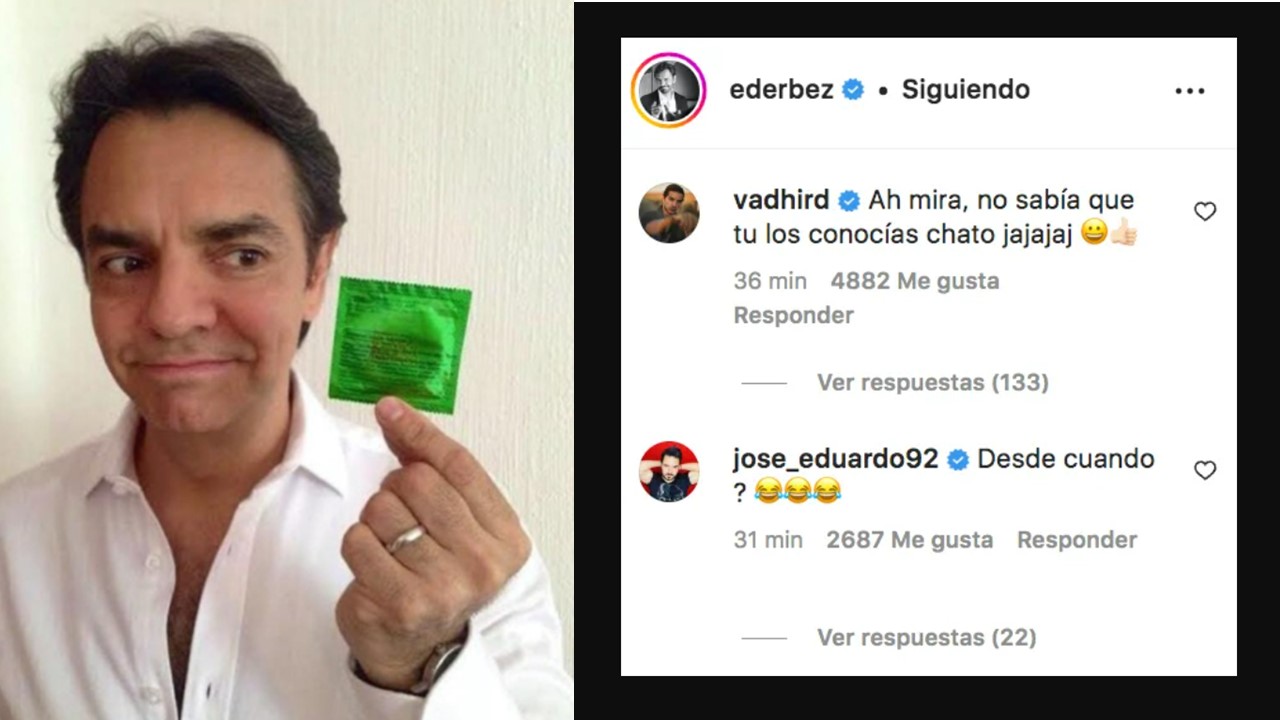 Eugenio Derbez realiza comercial para promover el uso del condón.. y sus  hijos se burlan. - Informado Caribe